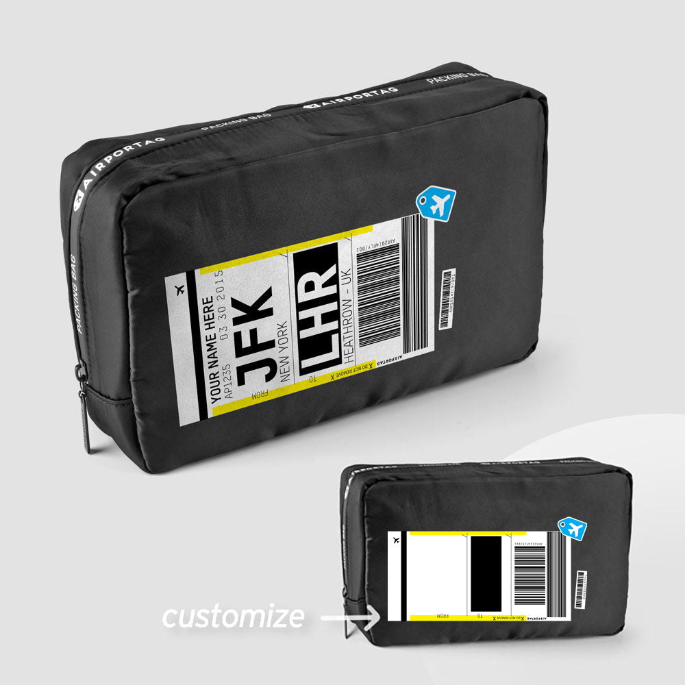 Luggage Ticket - Packing Bag