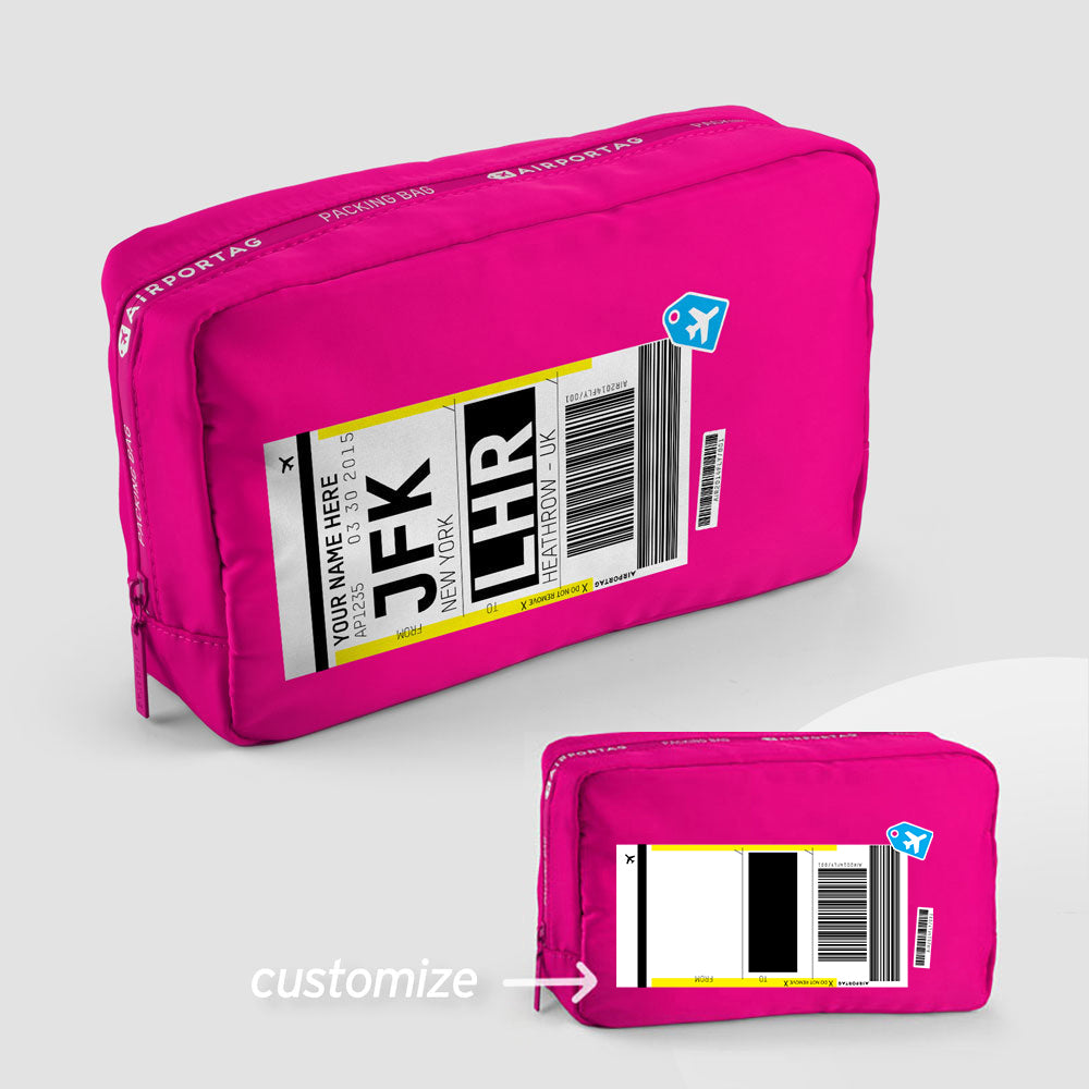 Luggage Ticket - Packing Bag