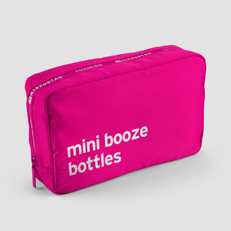Mini bouteilles d'alcool - Sac d'emballage