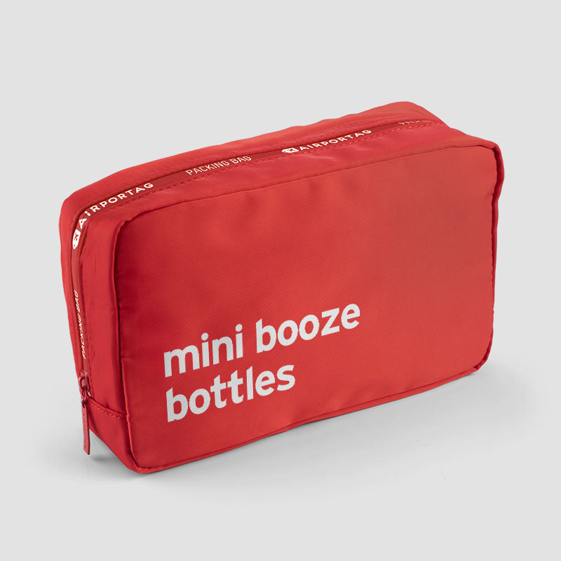 ミニ酒ボトル - パッキングバッグ