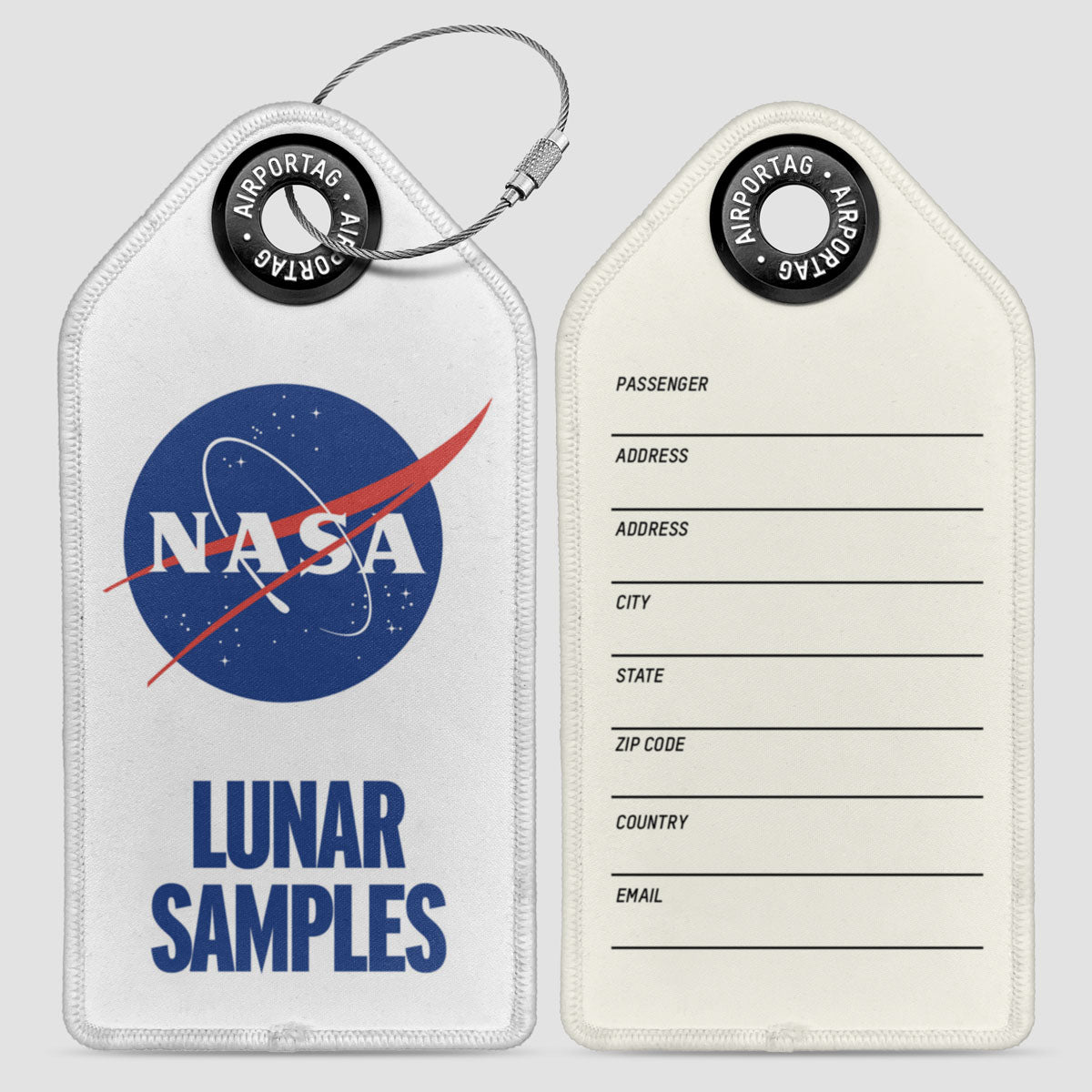 Lunar Samples - Luggage Tag