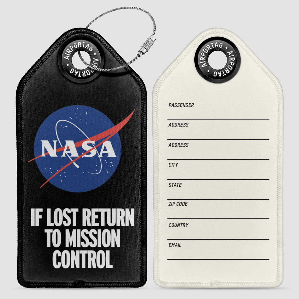 Mission Control - Luggage Tag