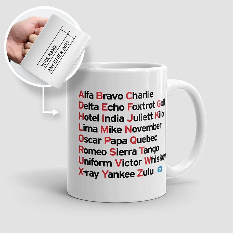 Letter Mug Initial Mug Personalized Name Mug Custom Name 