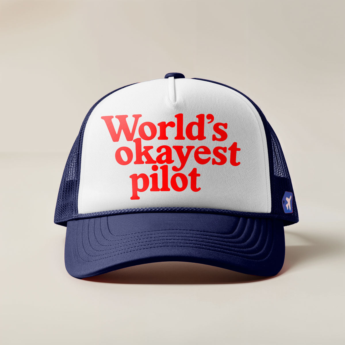 World's Okayest Pilot - Cap