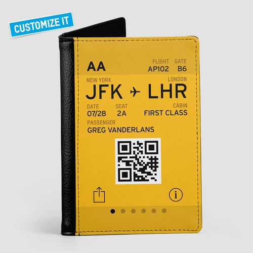 Digital Boarding Pass - Passport Cover