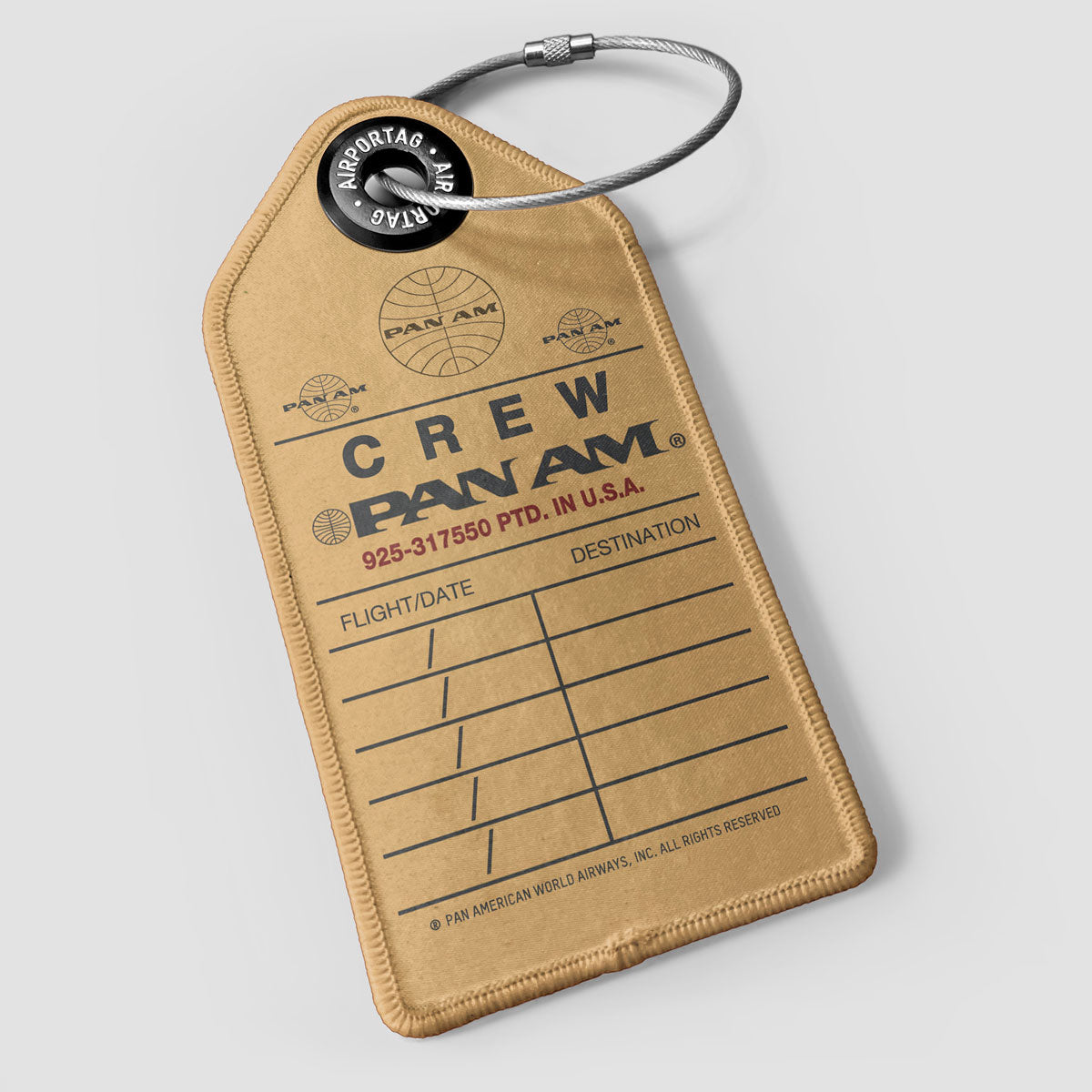 Pan Am - Crew - Luggage Tag