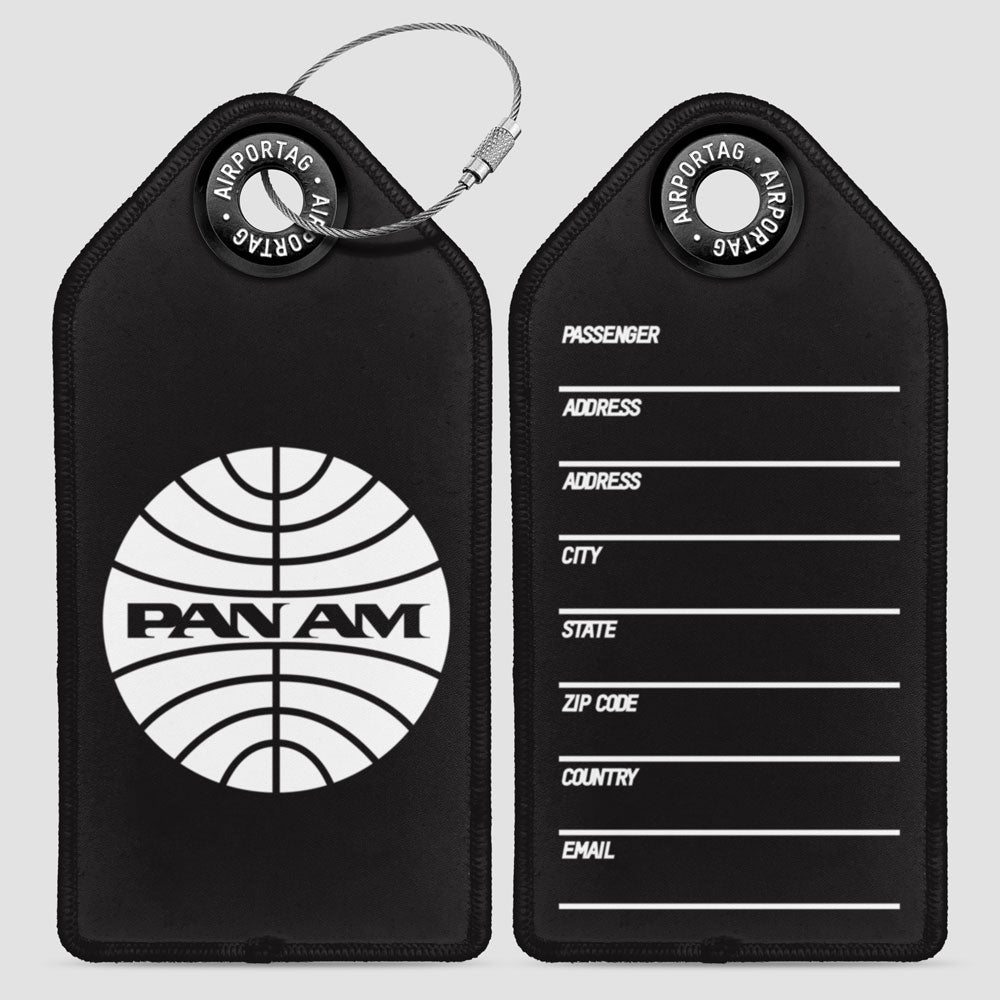 Pan Am Logo - Luggage Tag