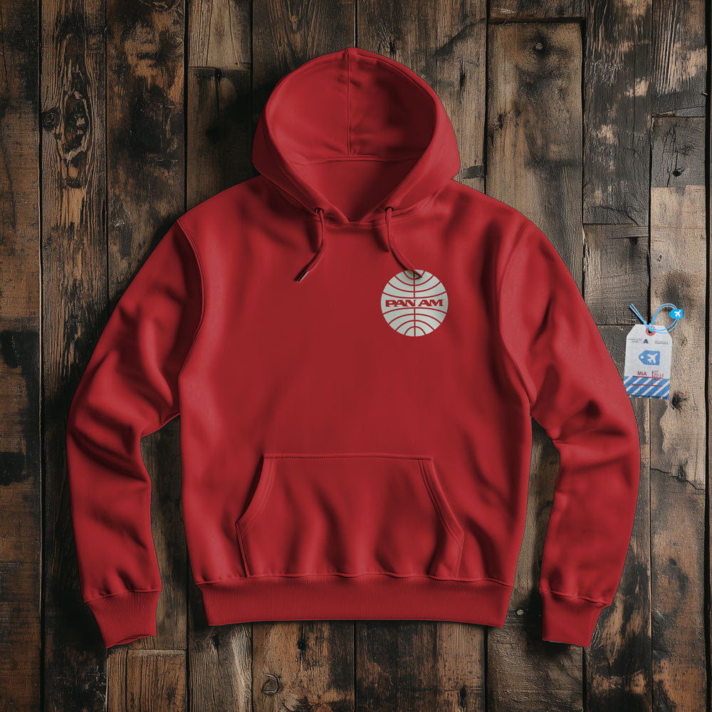 Pan Am Logo Pocket - Pullover Hoodie