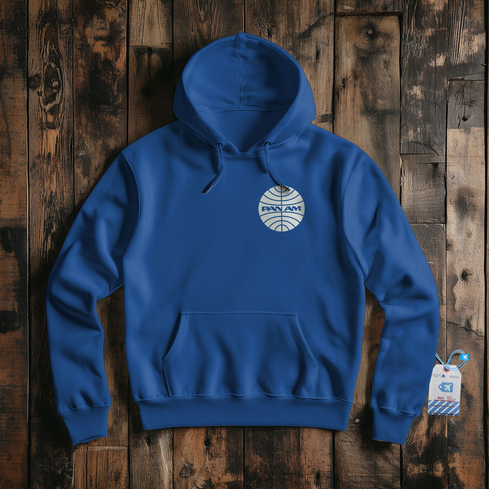 Pan Am Logo Pocket - Pullover Hoodie