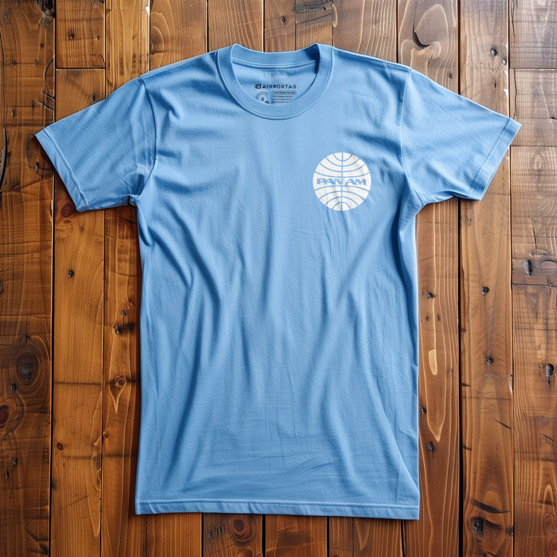 パンナム ロゴ ポケット - Tシャツ