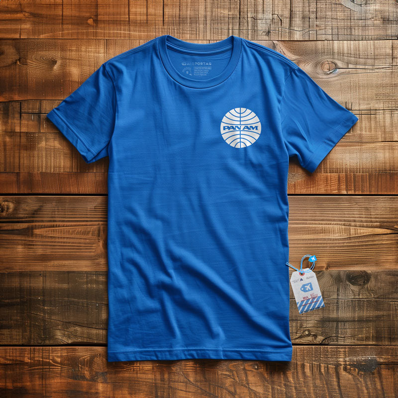 Pan Am Logo Pocket - T-Shirt