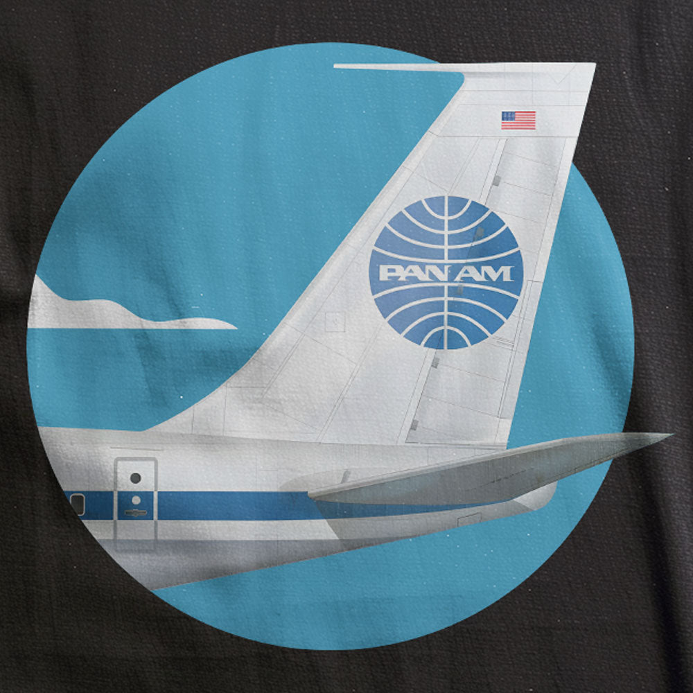 Pan Am Tailplane - T-Shirt