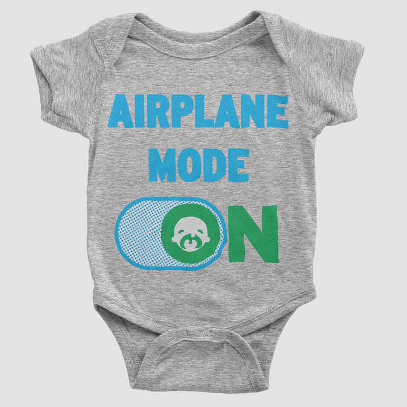 Airplane Mode On - Baby Bodysuit