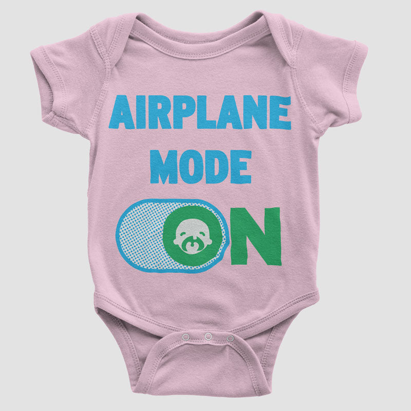 Airplane Mode On - Baby Bodysuit