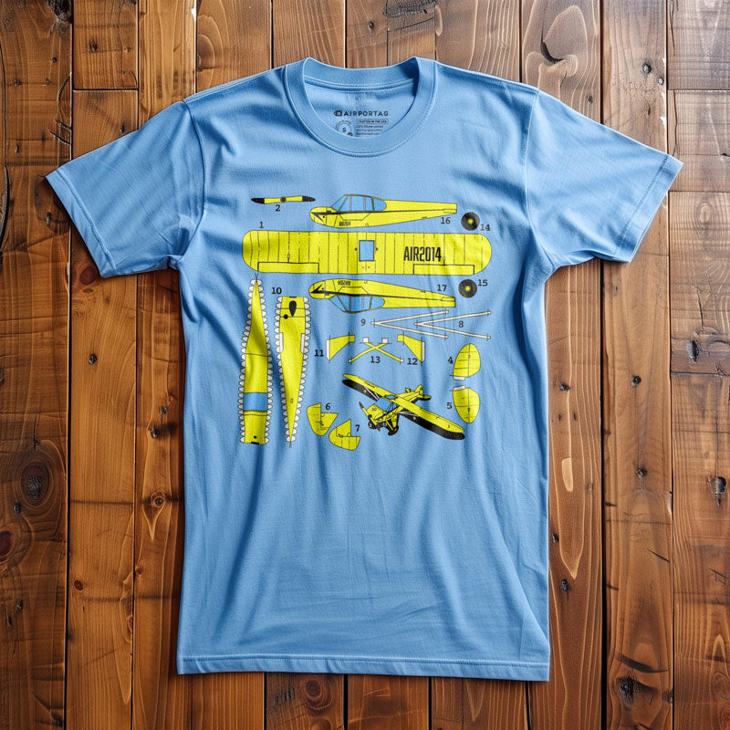Paper Model Plane - T-Shirt