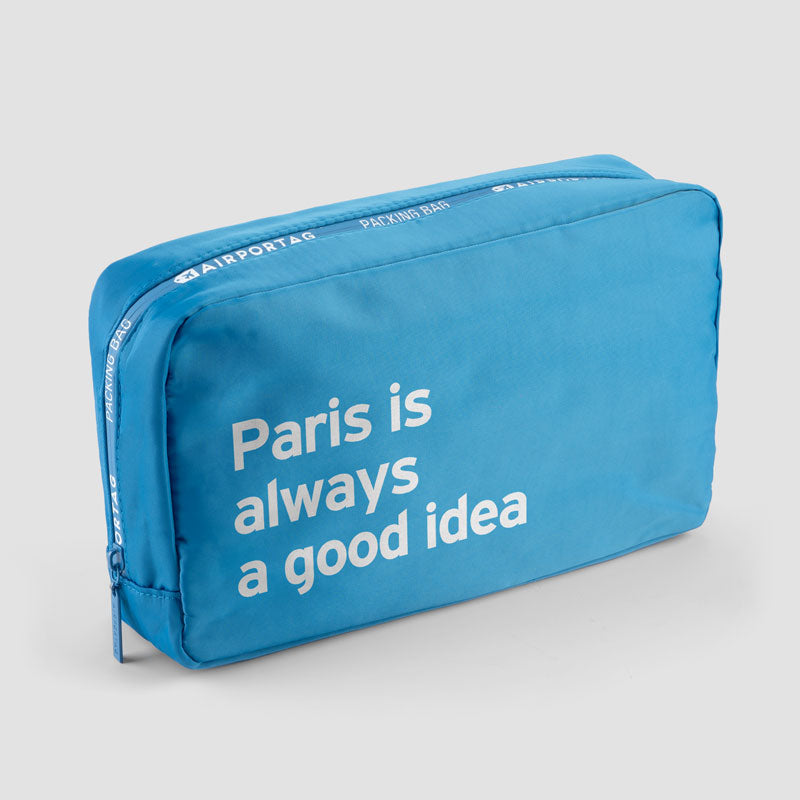 Paris is always a good idea - Packing Bag