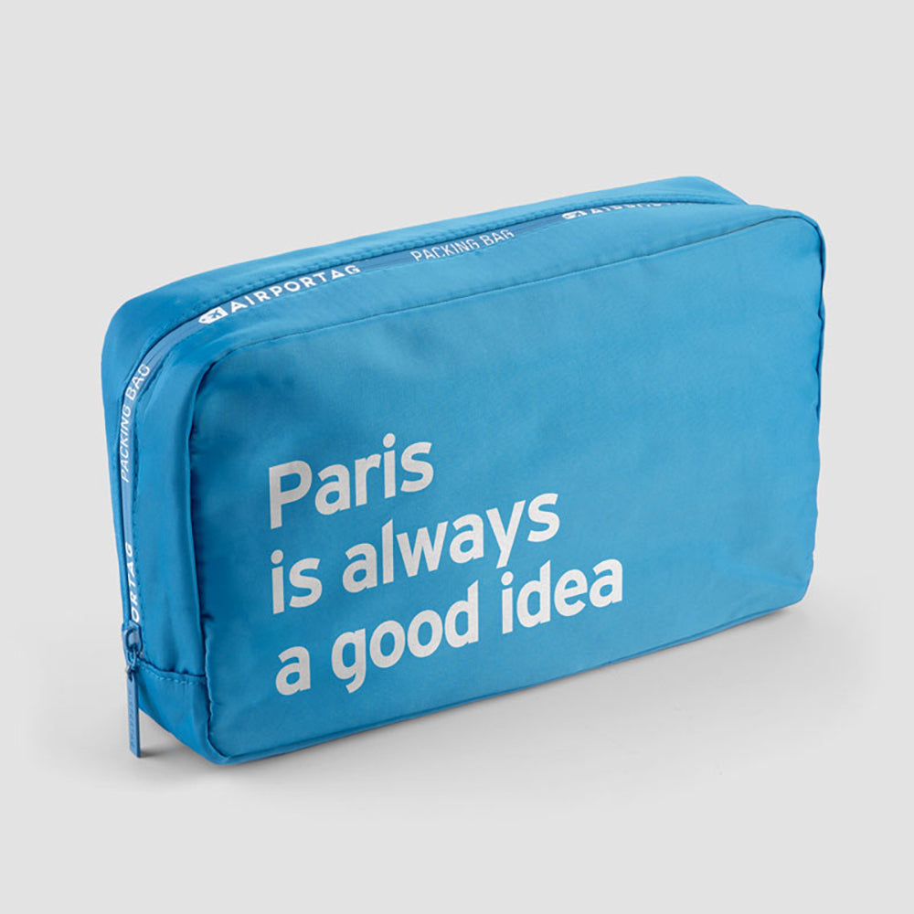 Paris is always a good idea - Packing Bag