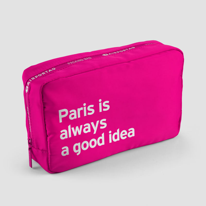 Paris is always a good idea - Packing Bag