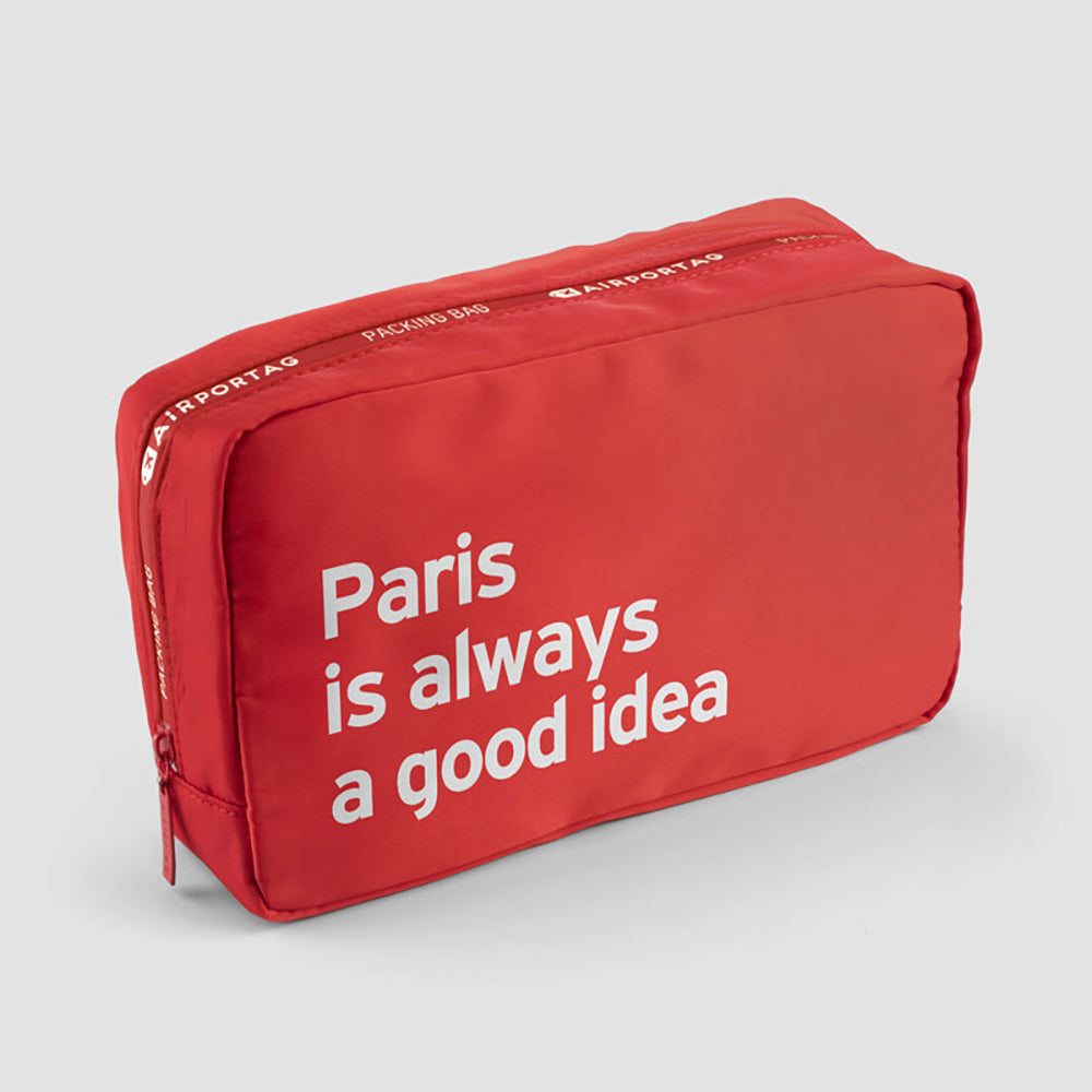 Paris is always a good idea - Packing Bag