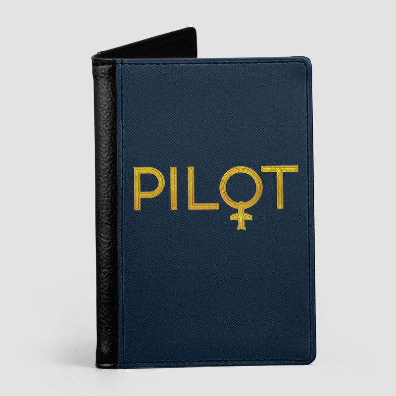 Pilot Woman - Passport Cover