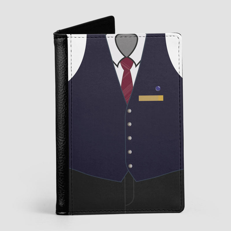 QR Male Cabin Crew Uniform - Passport Cover