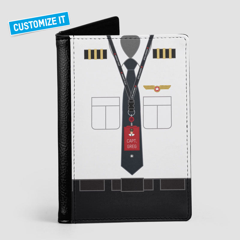 AC Pilot Uniform - Passport Cover