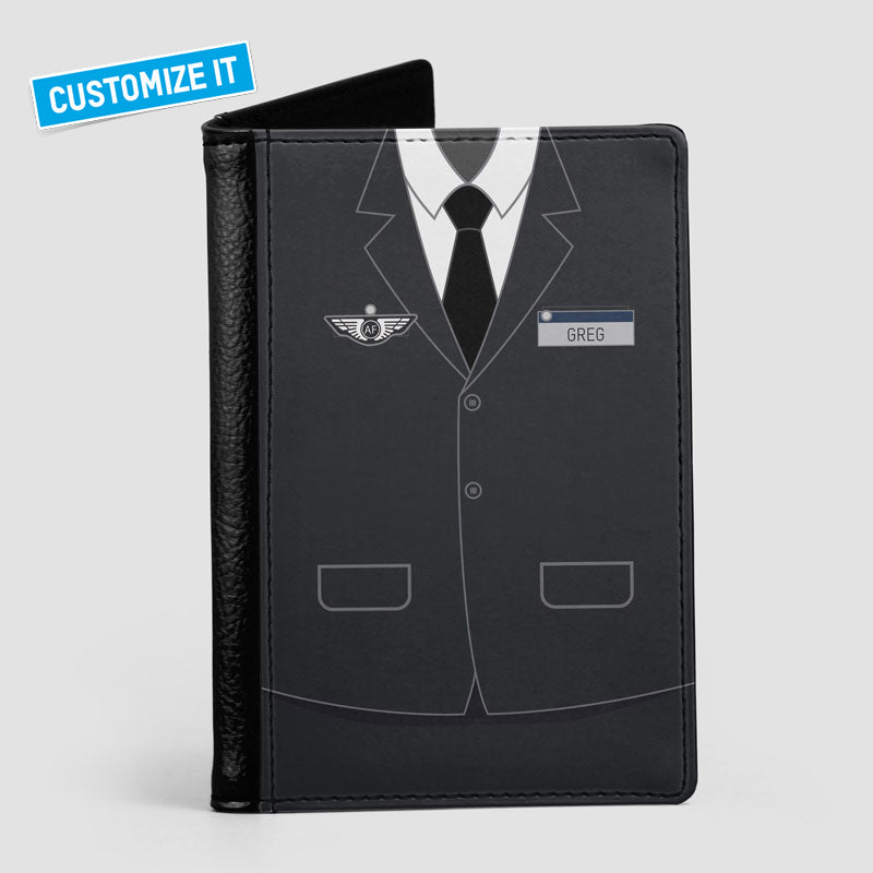 AF Male Cabin Crew Uniform - Passport Cover