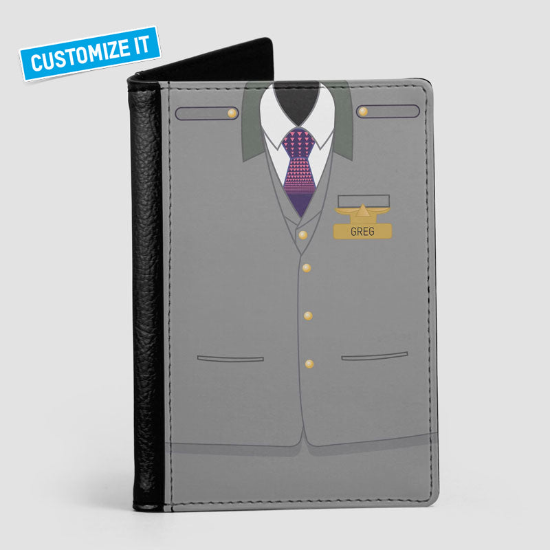 DL Male Cabin Crew Uniform - Passport Cover