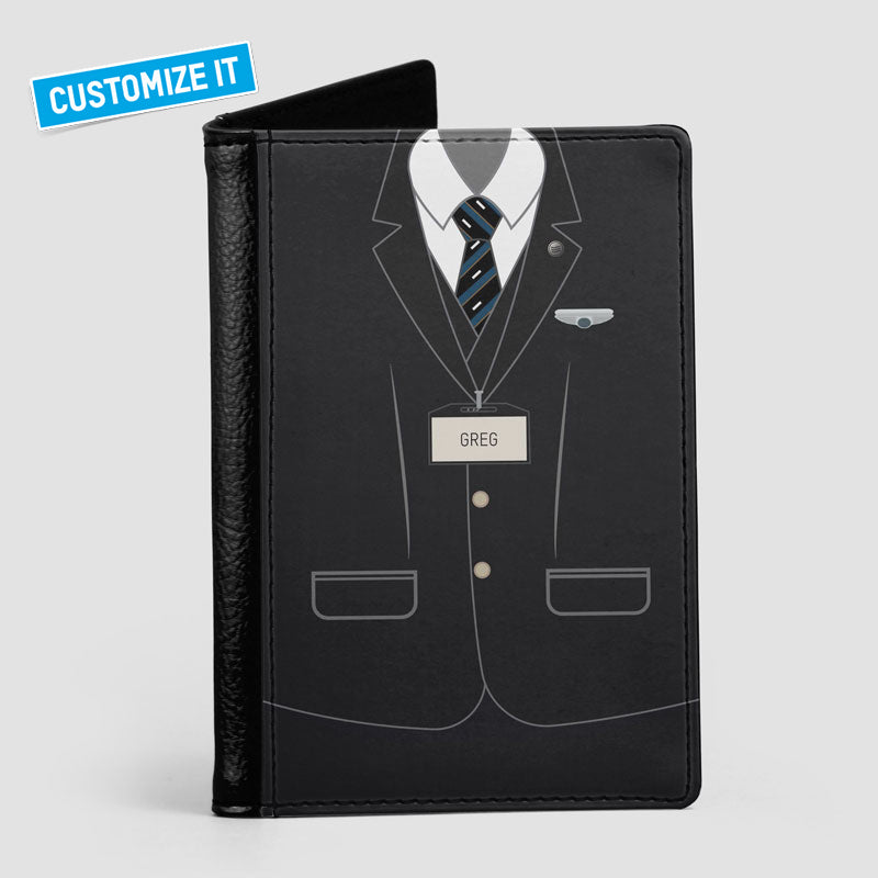 KL Male Cabin Crew Uniform - Passport Cover