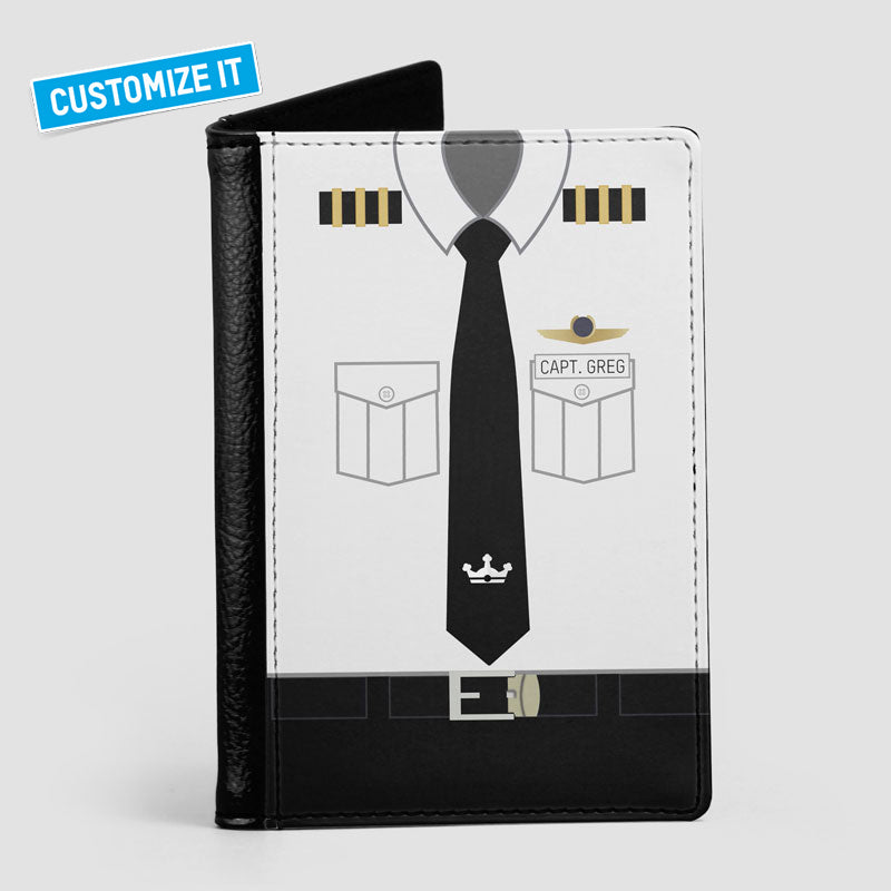 KL Pilot Uniform - Passport Cover