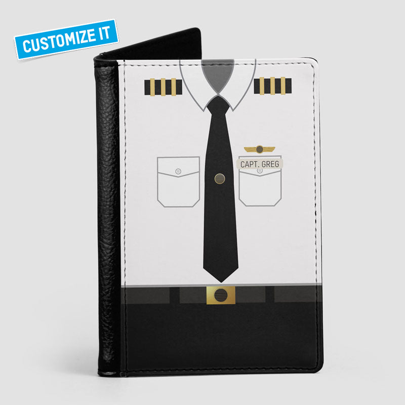 QR Pilot Uniform - Passport Cover