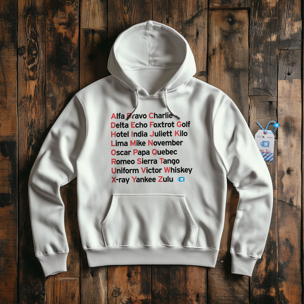 NATO Phonetic Alphabet - Pullover Hoodie