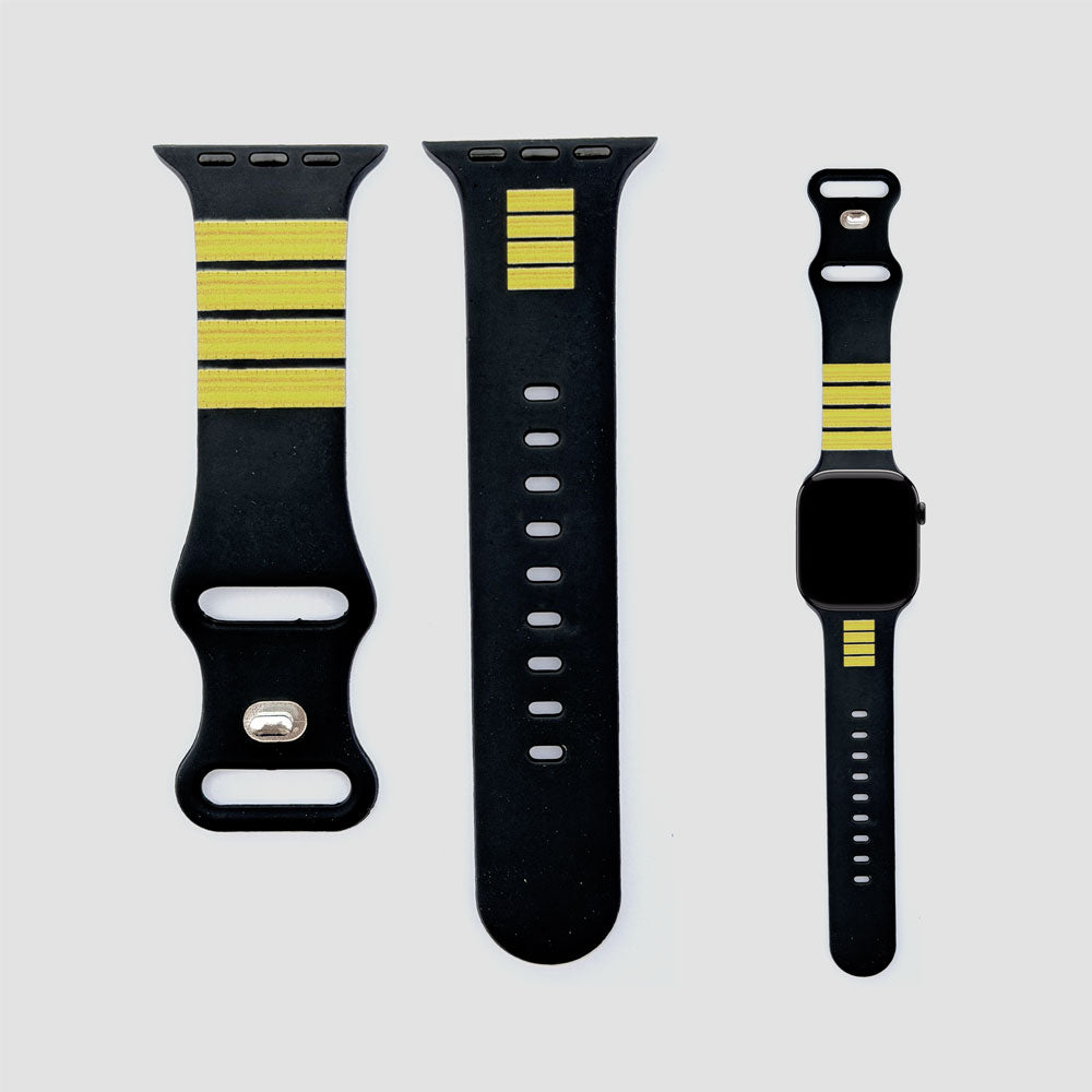 ネイビーパイロットストライプ - Apple Watch バンド