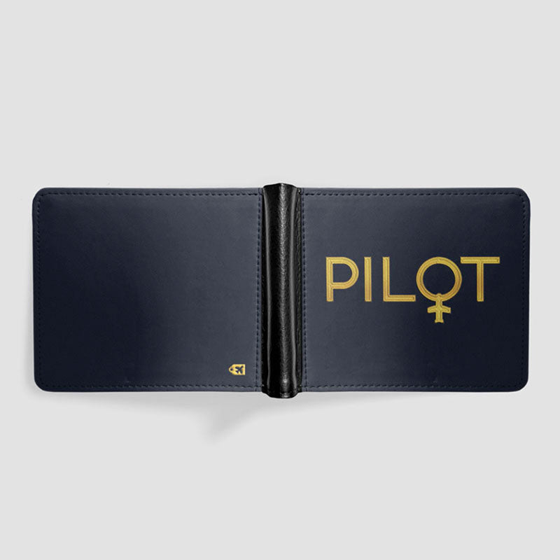 Pilot Woman - Men's Wallet