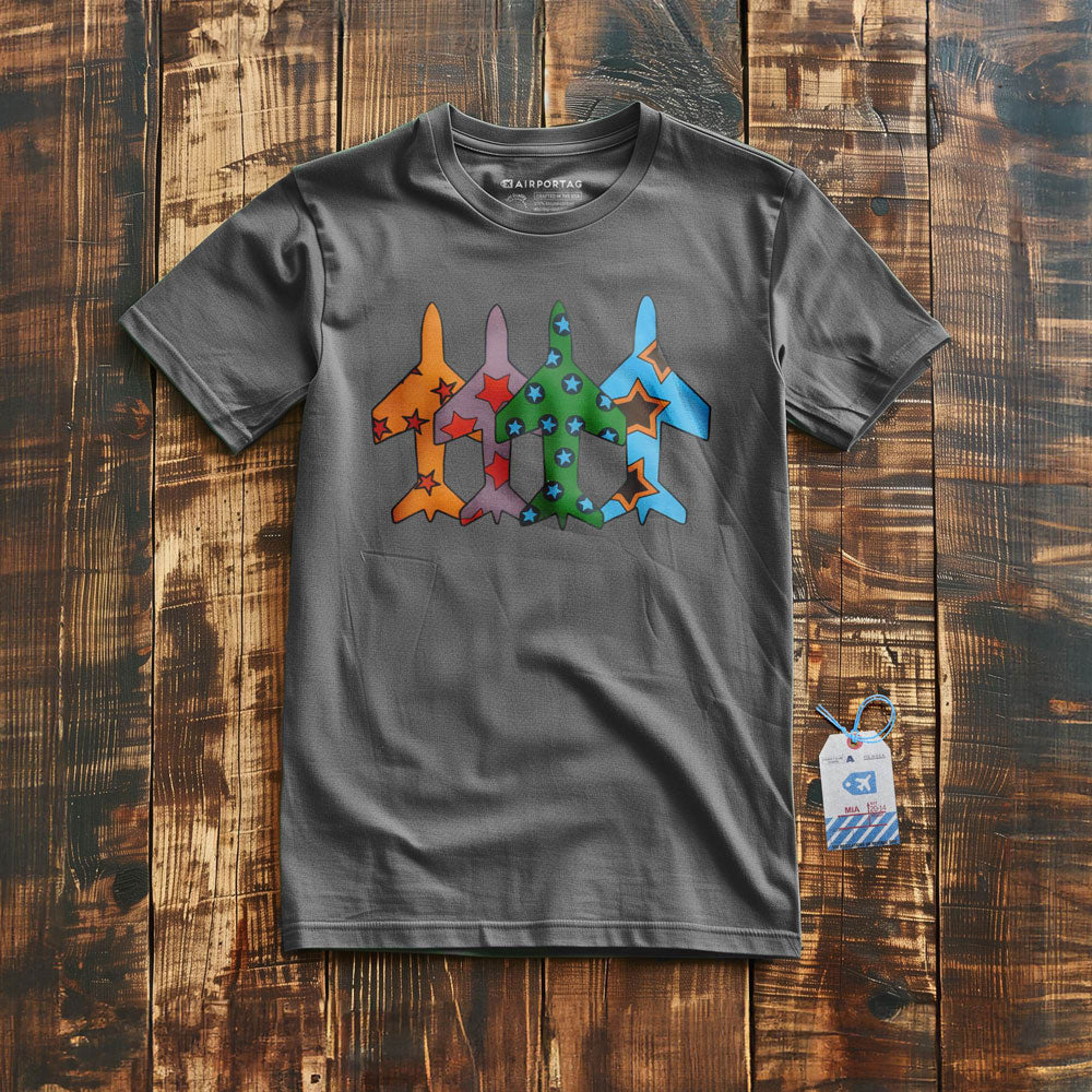 Planes Stars- T-Shirt