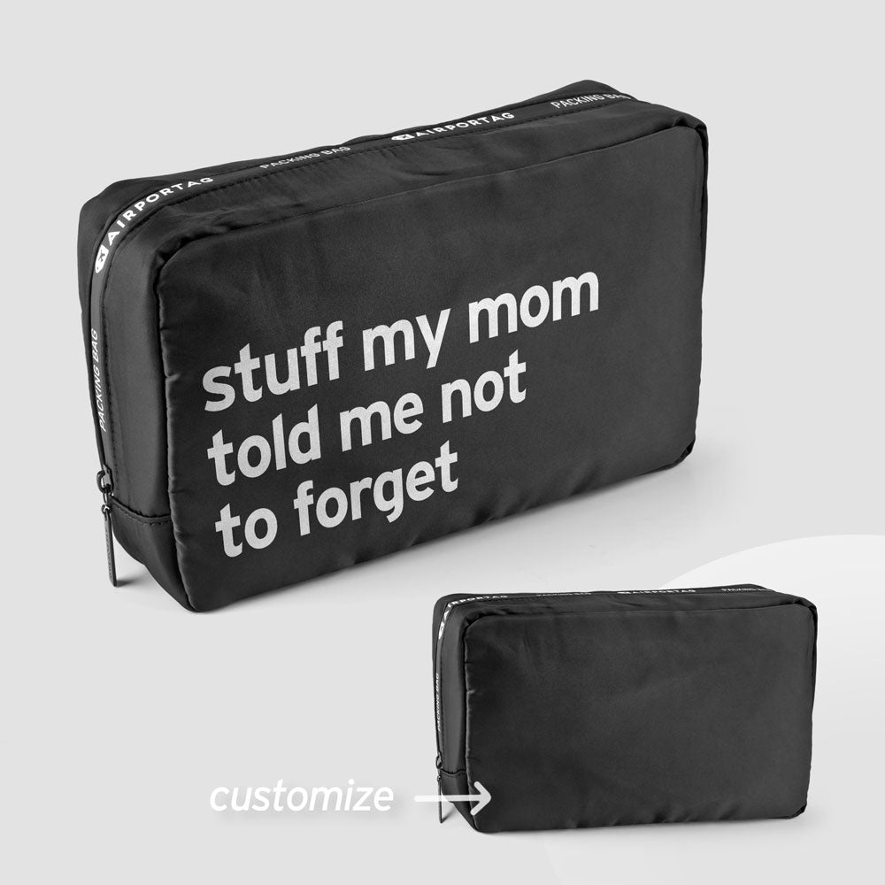 Custom Quote - Packing Bag