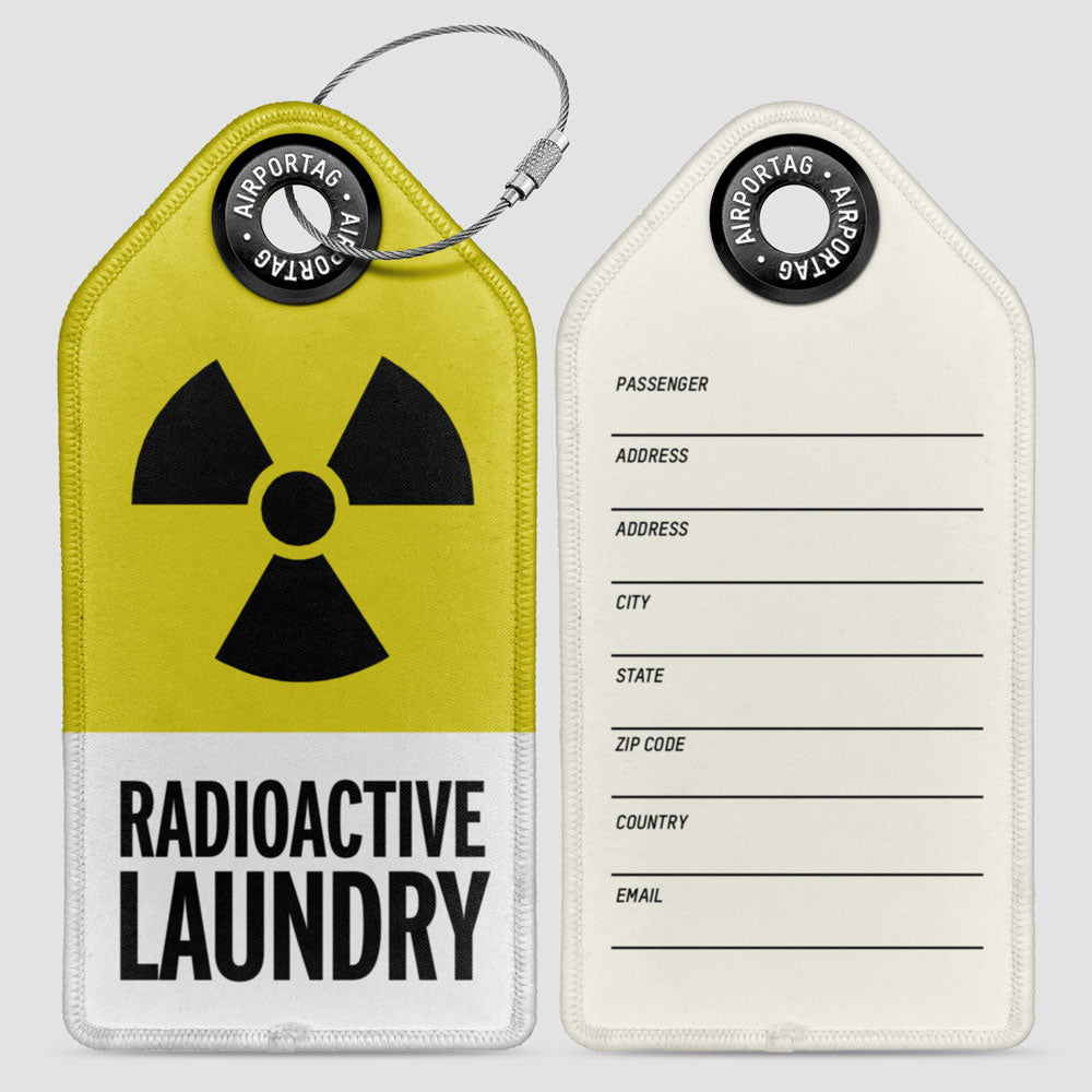 Radioactive - Luggage Tag