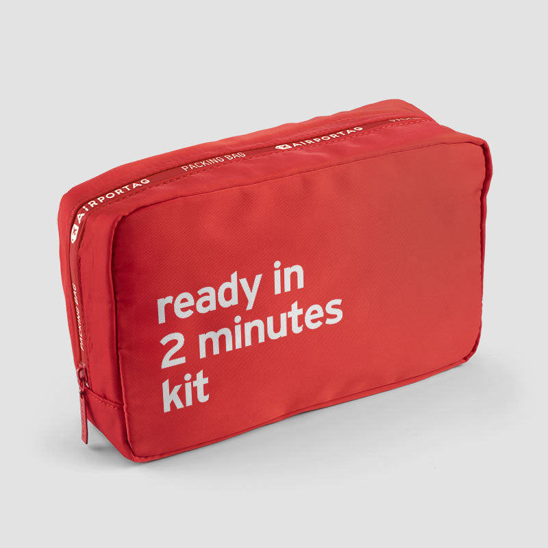 Ready in 2 minutes kit - Packing Bag