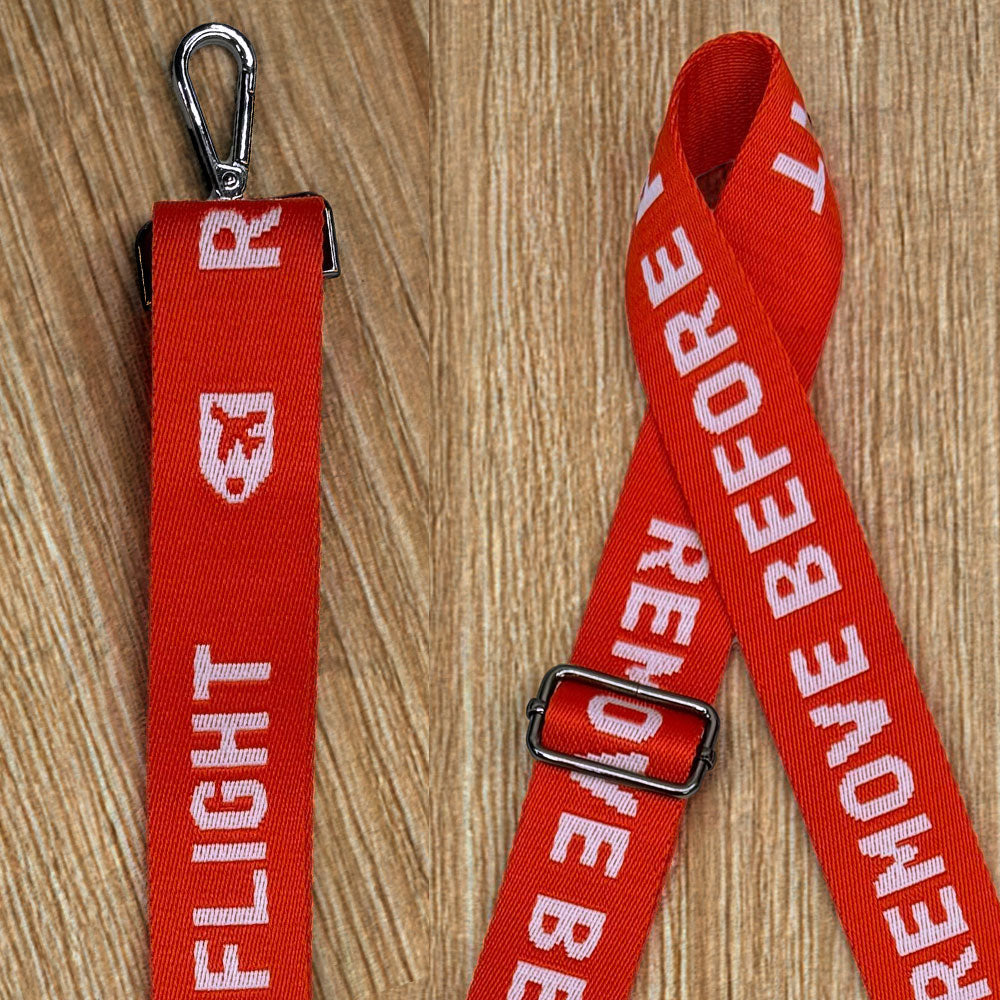 Remove Before Flight - Adjustable Bag Strap