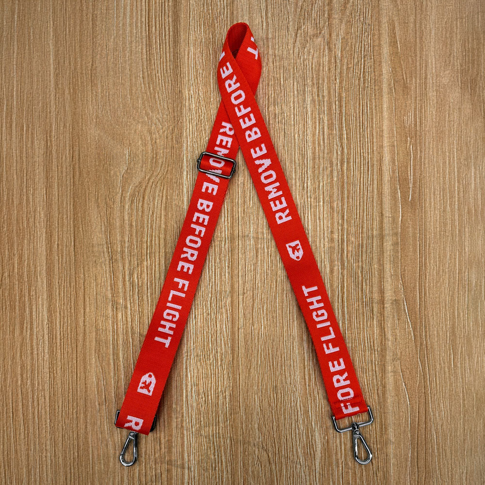 Remove Before Flight - Adjustable Bag Strap