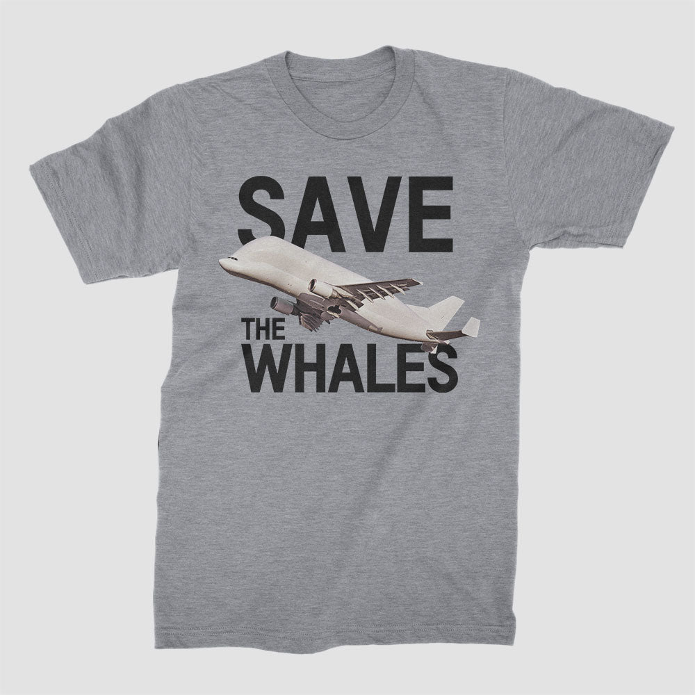 クジラを救え - Tシャツ
