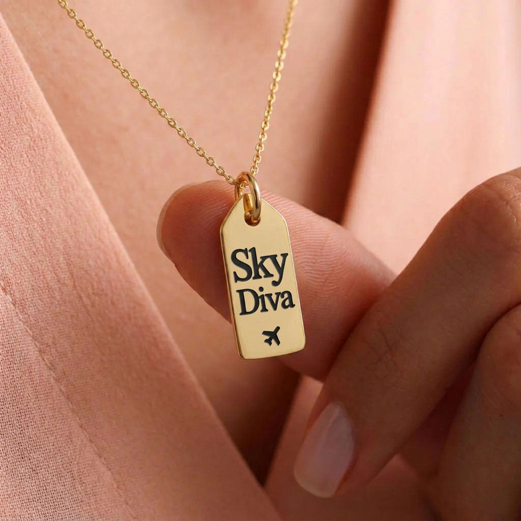 Sky Diva - Mini Tag - Charm