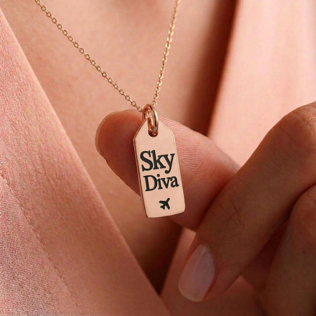 Sky Diva - Mini Tag - Charm