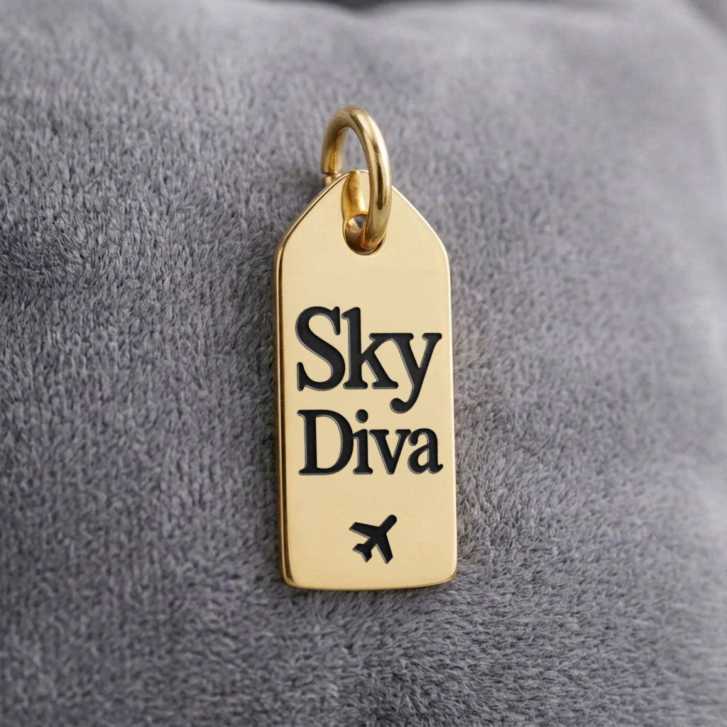 Sky Diva - Mini Tag - Charm