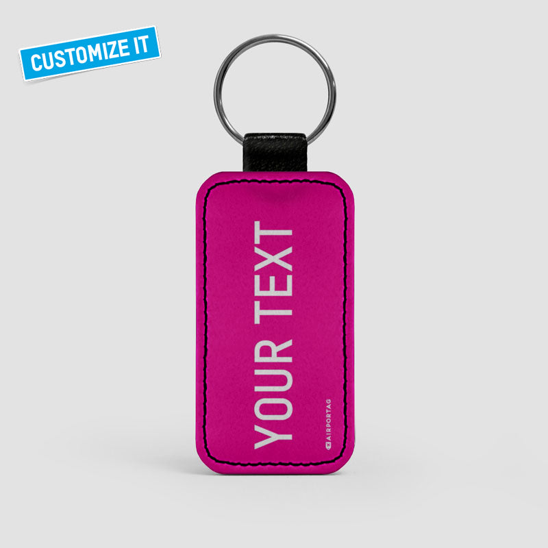 Custom Tag Keychain