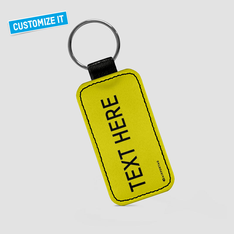 Custom Tag Keychain