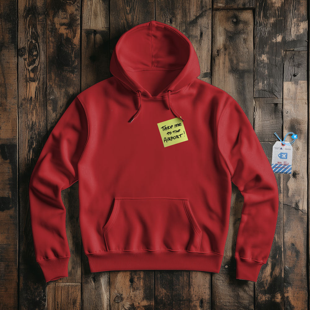 Take Me Airport Note  - Pullover Hoodie