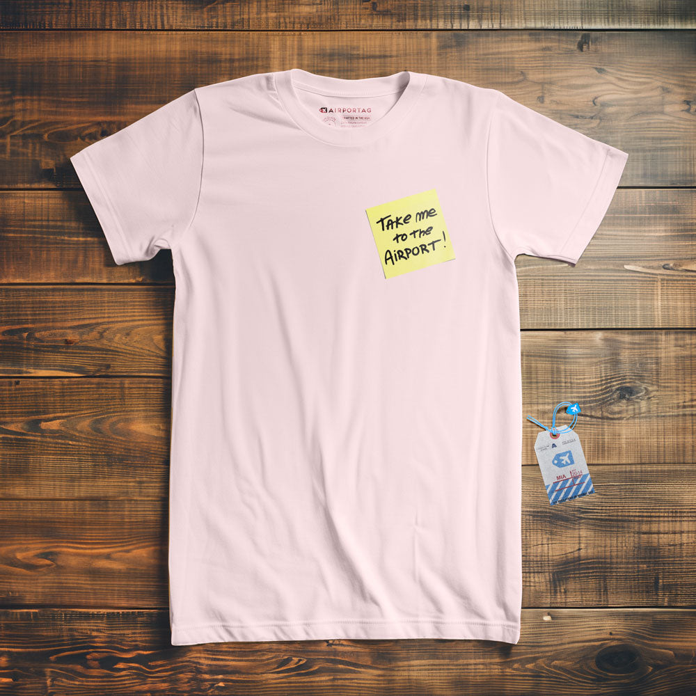 Take Me Airport Note - T-Shirt