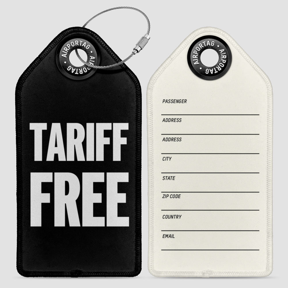 Tariff Free - Luggage Tag