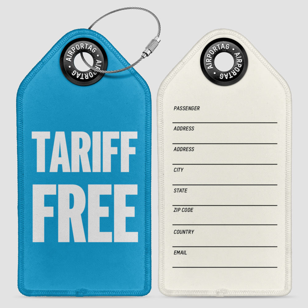 Tariff Free - Luggage Tag